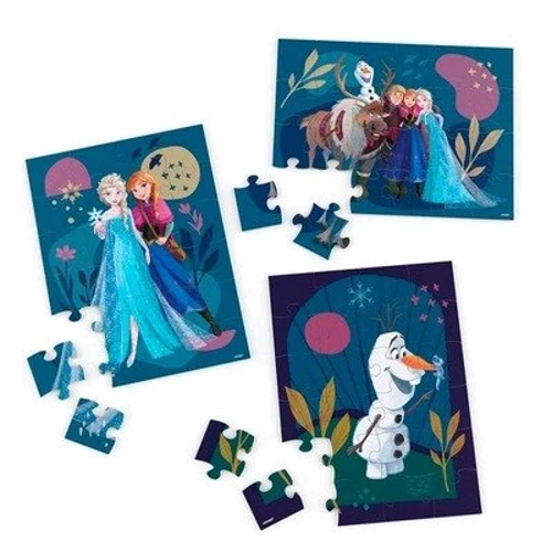 Пазл деревянный Spin Master 3 в 1 Ледяное сердце 21х28 см (SM98297/6066795)