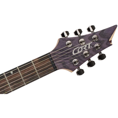 Електрогітара CORT KX500 Etched (Etched Deep Violet) фото 7