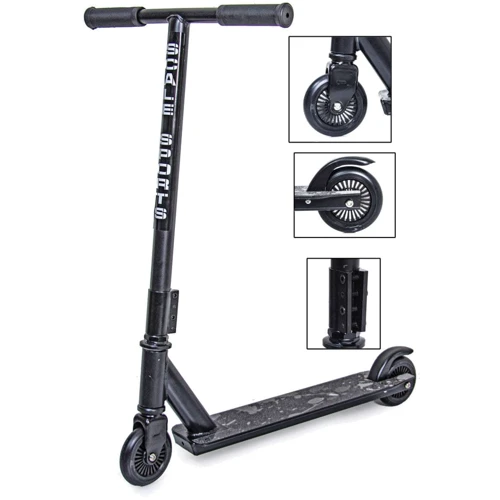 Трюковый самокат Scale Sports Active Drive. Black (2015624595): Тип колес литые