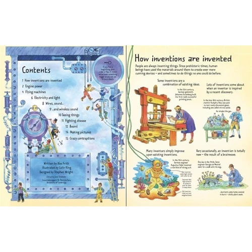 See inside: Inventions: Производитель Usborne Publishing Ltd