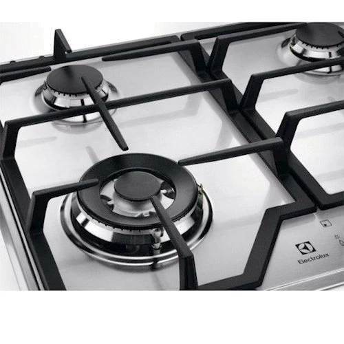 Варочная поверхность газовая Electrolux GEE363MX: Расположение панели спереди