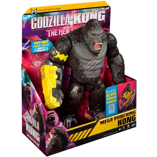 Фигурка Godzilla vs. Kong Мегамощный Удар Конга со световыми и звуковыми эффектами (35585) фото 6