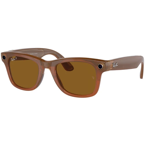 Смарт-окуляри Ray-Ban Meta Wayfarer Shiny Caramel Frame - Brown Lenses size L (RW4006 670683 53-22): Виробник Ray-Ban
