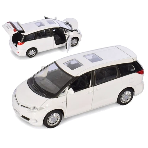 Инерционная машинка Toyota Previa Limo Toy АвтоСвіт AS-2702 со звуком и светом (Белый)