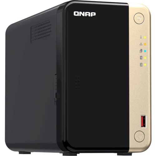 Сетевой накопитель (NAS) Qnap TS-264-8G: Предустановленные диски Нет
