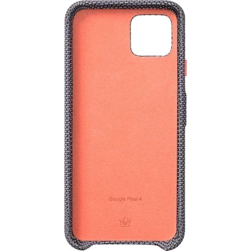 Чохол для телефона Google Official Fabric Gray для Google Pixel 4 (GA01281): Тип накладка на заднюю часть