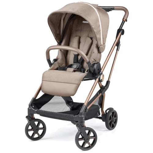Коляска Peg-Perego 2 в 1 Vivace Mon Amour Розовое золото (PACK-VIV2100000001): Ширина шасси 51 см