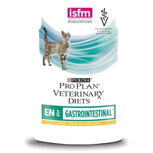 Влажный корм Pro Plan Veterinary Diets EN Gastrointestinal с курицей 10x85 г (7613035983229): Основные ингредиенты Курица