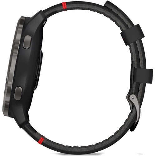 Смарт-часы Garmin Venu 2 Slate Stainless Steel Bezel with Black Case and Leather Band (010-02430-21) фото 10