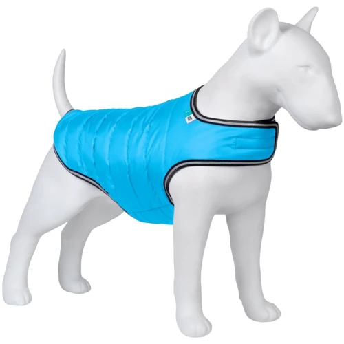 Курточка-накидка для собак AiryVest L B 58-70 см С 42-52 см голубая (15442): Размер L