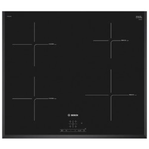 Варочная поверхность электрическая Bosch PIE651BB1E: Количество конфорок 4