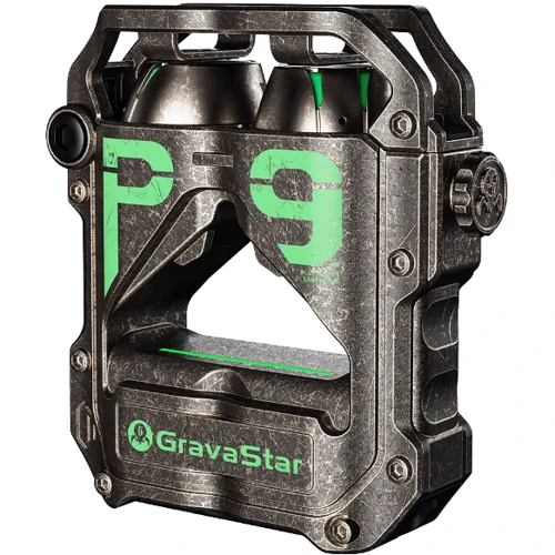 Наушники GravaStar Sirius Pro Battle Worn Gray (GRAVASTARP9_WDG): Тип конструкции вакуумные