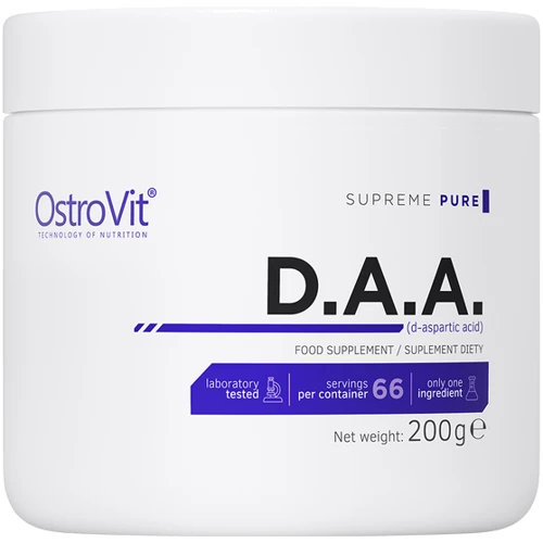 Бустер тестостерона OstroVit D.A.A. 200 g /66 servings/ Pure