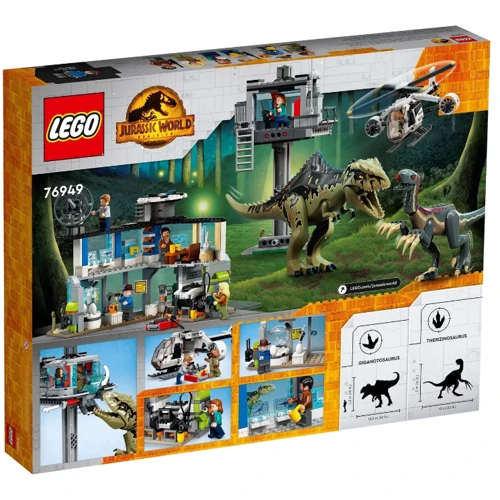 Конструктор LEGO Jurassic World Атака гіганотозавра та теризинозавра (76949): Серія Jurassic World
