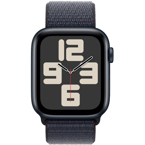 Apple Watch SE 2 2024 44mm GPS Midnight Aluminum Case with Ink Sport Loop (MXEP3QH/A) UA: Материал корпуса Алюминий