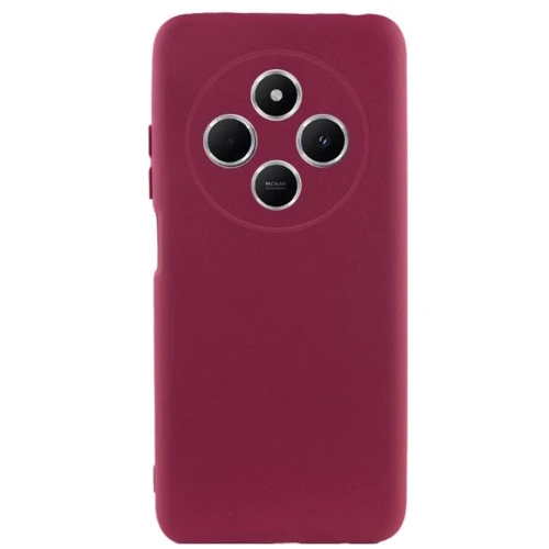 Чехол для телефонов TPU Case Getman Liquid Silk Full Camera Marsala for Xiaomi Redmi 14C / Poco C75