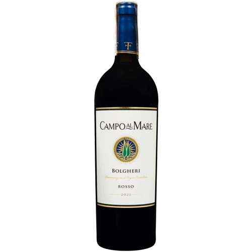 Вино Tenuta Campo al Mare Bolgheri Rosso 2021 червоне сухе 0.75 л (FSH_8001670134059)