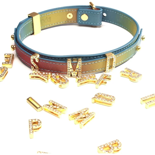 Ошейник LOCKINK Multi-color DIY Alphabet Collar