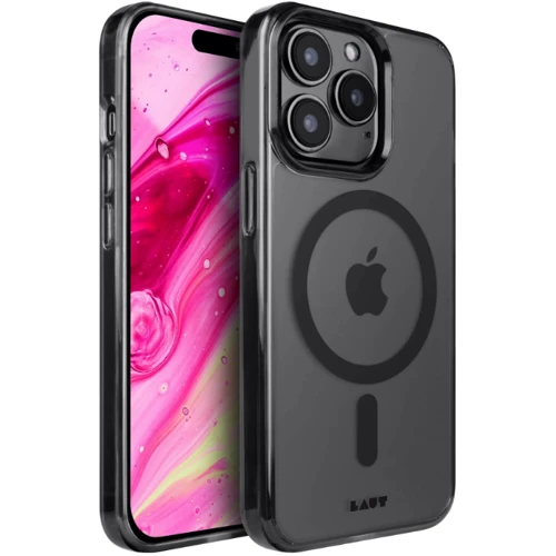 Чохол для iPhone LAUT CRYSTAL-M Transparent Black (L_IP22B_CRM_UB) для iPhone 14 Pro