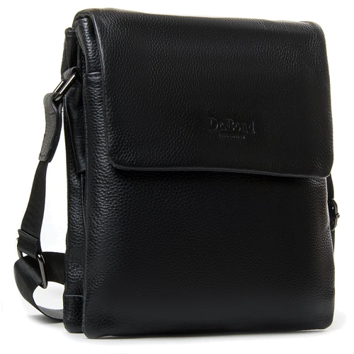 Мужская сумка планшет Dr. Bond черная (875 black)