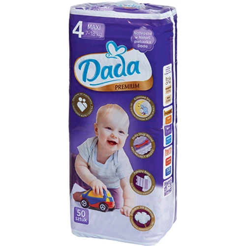 Подгузники Dada Premium 4 Maxi 50 шт