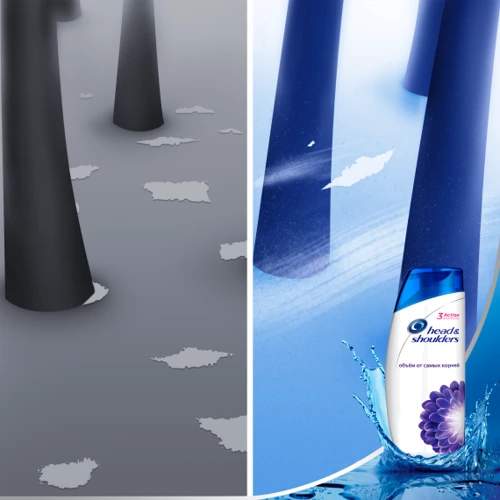 Head & Shoulders 600 ml Шампунь против перхоти Объем от самых корней: Тип волос Все типы