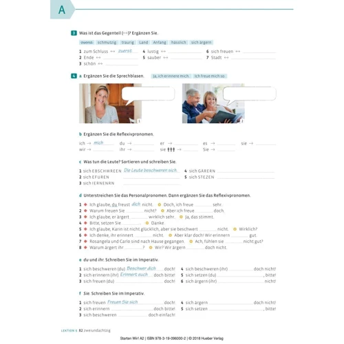 Starten wir! A2: Arbeitsbuch: Кількість сторінок 208