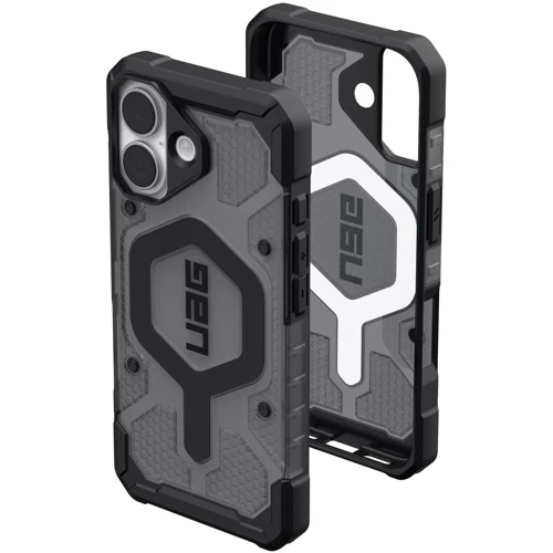Чохол для iPhone Urban Armor Gear UAG Pathfinder Clear Magsafe Ash/Black (114553113140) для iPhone 17