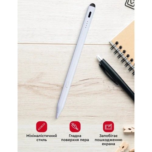 Стілус AirOn AirPen 2 White (6126755803226) фото 4