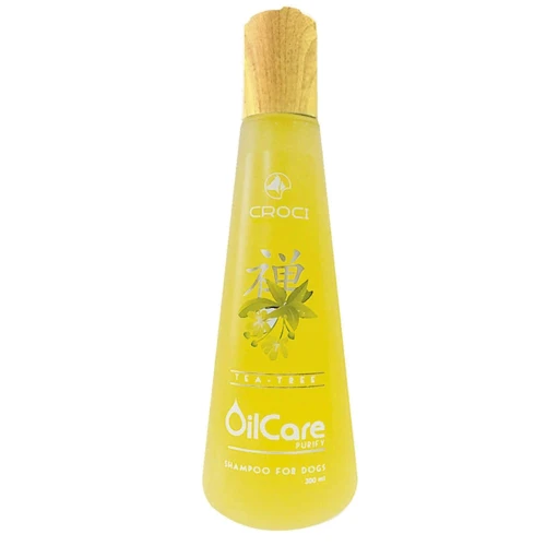 Шампунь для собак очищающий и обеззараживающий Croci Oilcare Tea Tree Purify Gill`S с маслом чайного дерева 300 мл (C3052257)