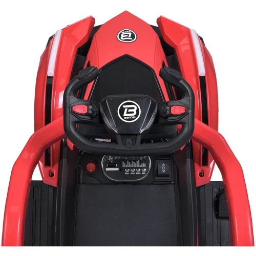 Дитячий електромобіль-толокар 3в1 Bambi червоний (M 5781EBLR-3)