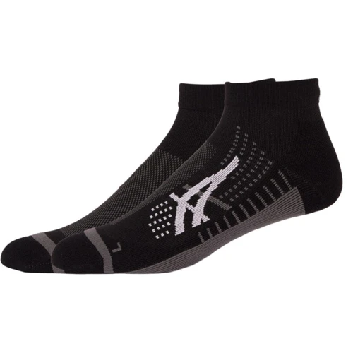 Шкарпетки Asics Icon Run Quarter Sock (3013A867-001) 43-46 (29-31) чорні фото 1