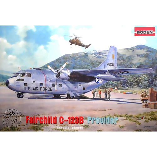 Модель Roden Військово-транспортний літак Fairchild C-123B Provider (RN056)