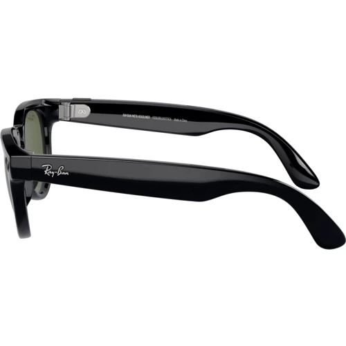 Смарт-очки Ray-Ban Meta Headliner Large - Shiny Black / G-15 Green size L (RW4009F 601/71 51-23) фото 5