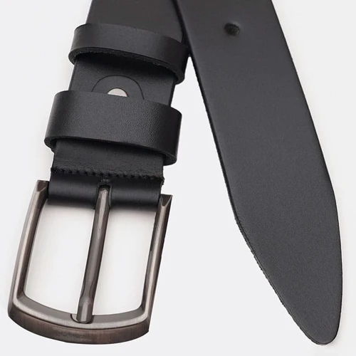 Мужской ремень Borsa Leather черный (V1115FX19-black): Пол Мужской