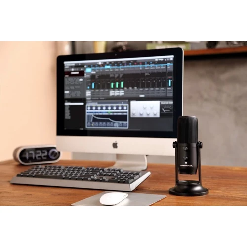 Микрофон Thronmax Mdrill One Slate Gray 48Khz Microphone: Разъем USB