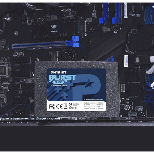 PATRIOT Burst Elite 1.92 TB (PBE192TS25SSDR) UA: Объем 1.92 ТБ