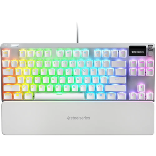 Клавіатура SteelSeries Apex 7 TKL USB Ghost (SS64656)