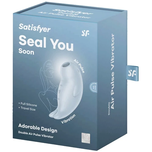 Вакуумный клиторальный стимулятор с вибрацией Satisfyer Seal You Soon