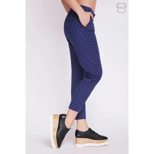 Брюки ArtStyleLeggings BRK-254E-2-56 56 синие: Сезон Лето