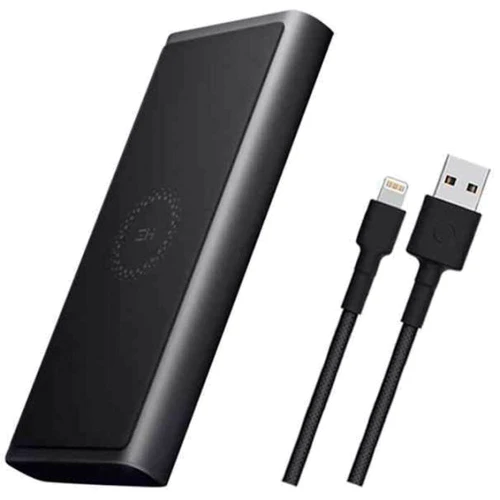 Внешний аккумулятор Xiaomi ZMI Power Bank 10000mAh Wireless Charger 18W Black (WPB100): Количество USB 2