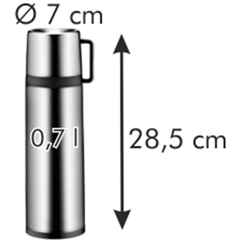 Термос Tescoma Constant з кухлем 0.7 л Нержавіюча сталь (318524): Обсяг, л 0.7
