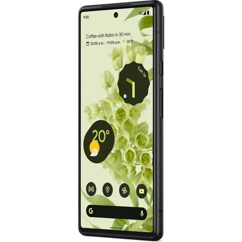 Смартфон Google Pixel 6 8/256GB Sorta Seafoam: Процессор Google Tensor Octa-core (2x2.80 GHz Cortex-X1 & 2x2.25 GHz Cortex-A76 & 4x1.80 GHz Cortex-A55) + Mali-G78 MP20