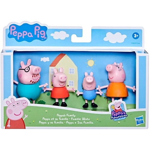 Набор фигурок Peppa - Дружная семья Пеппы (F2190): Пол Унисекс