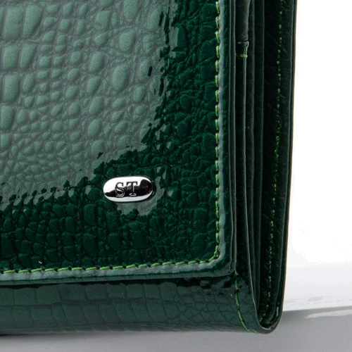 Жіночий гаманець Sergio Torretti зелений (31344 dark-green): Стать жіночий