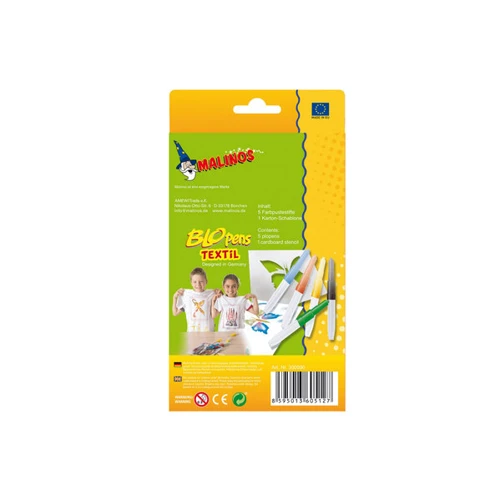 Фломастеры-аэрографы для ткани MALINOS BLOpens Textil (MA-300990): Тип Воздушные