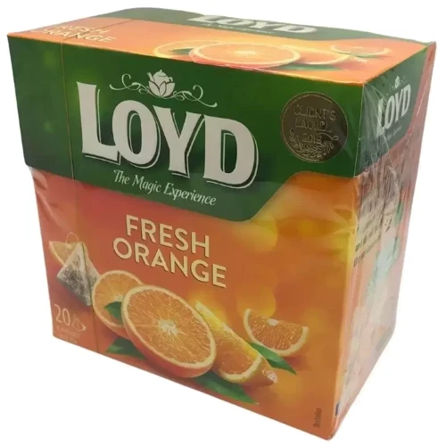 Чай Loyd фруктовий Fresh Orange зі смаком апельсина 20х2.2 г (3103638) фото 1