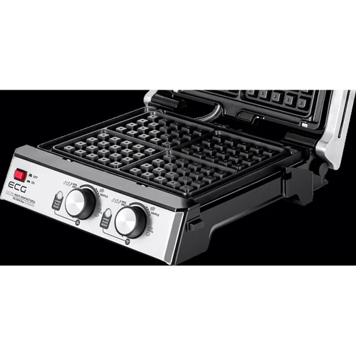 Электрогриль ECG KG 2033 Duo Grill & Waffle фото 9