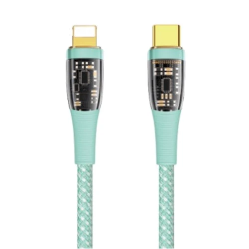 Кабель WIWU Cable USB C to Lightning 20W 1.2m Green (TM01)