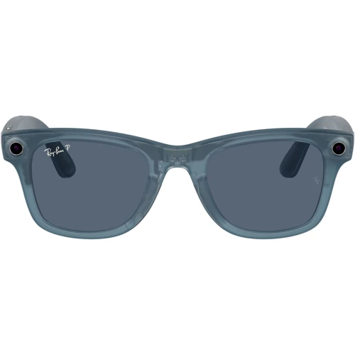 Смарт-окуляри Ray-Ban Meta Wayfarer Matte Jeans Frame - Dusty Blue Lenses size L (RW4006 67552V 53-22): Виробник Ray-Ban